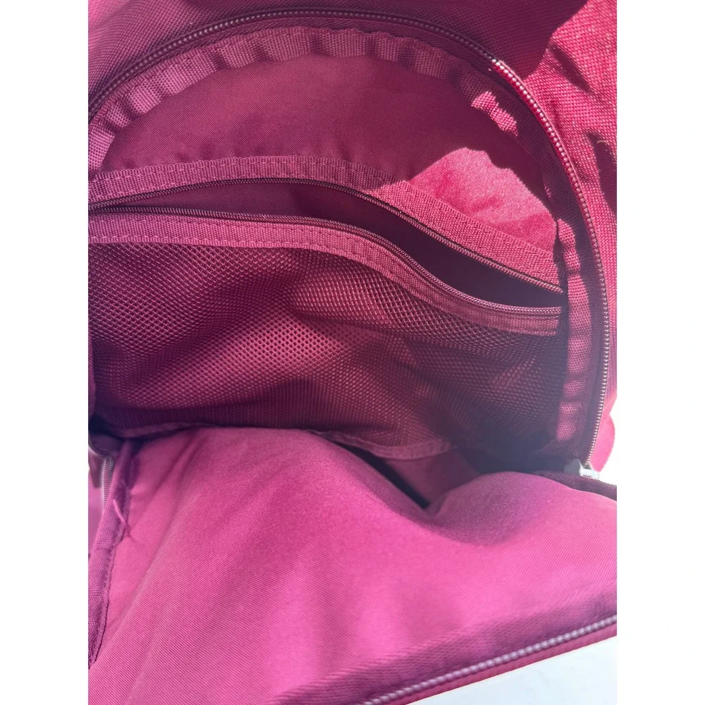 Nike Hayward 2.0 Backpack Burgundy Maroon Bungee Cord School Gym Bag BA5883-677